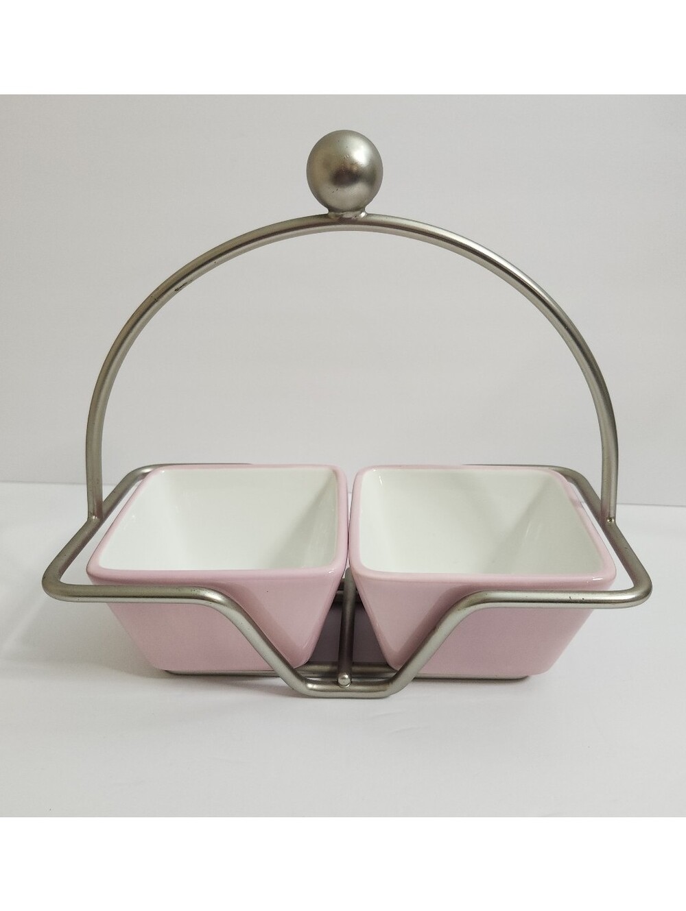 Pampered Chef Simple Editions #1946/806D HELP WHIP  BREAST CANCER Bowls & Caddy